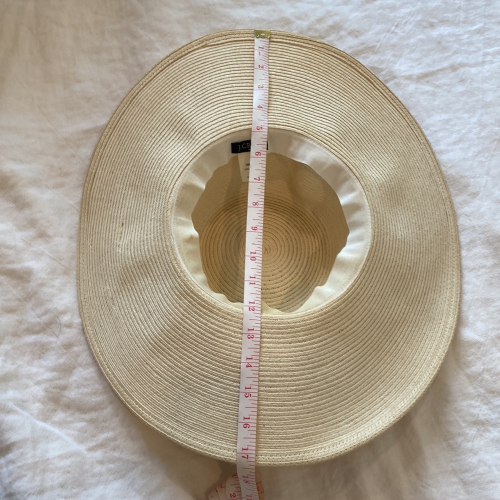 J. Crew Wide Brim Straw Hat View 4